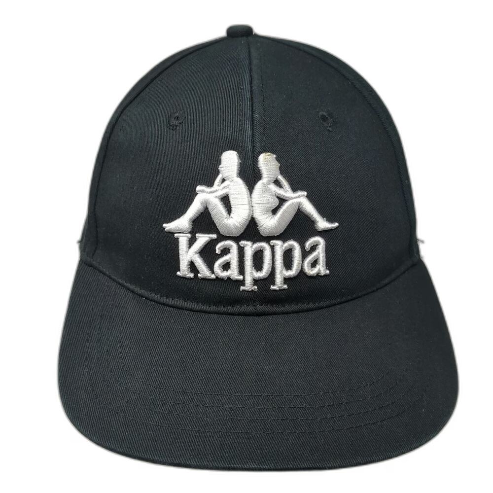 Kappa Snapback Hat Black Size 59 Embroidered Logo Adjustable Sportswear Cap